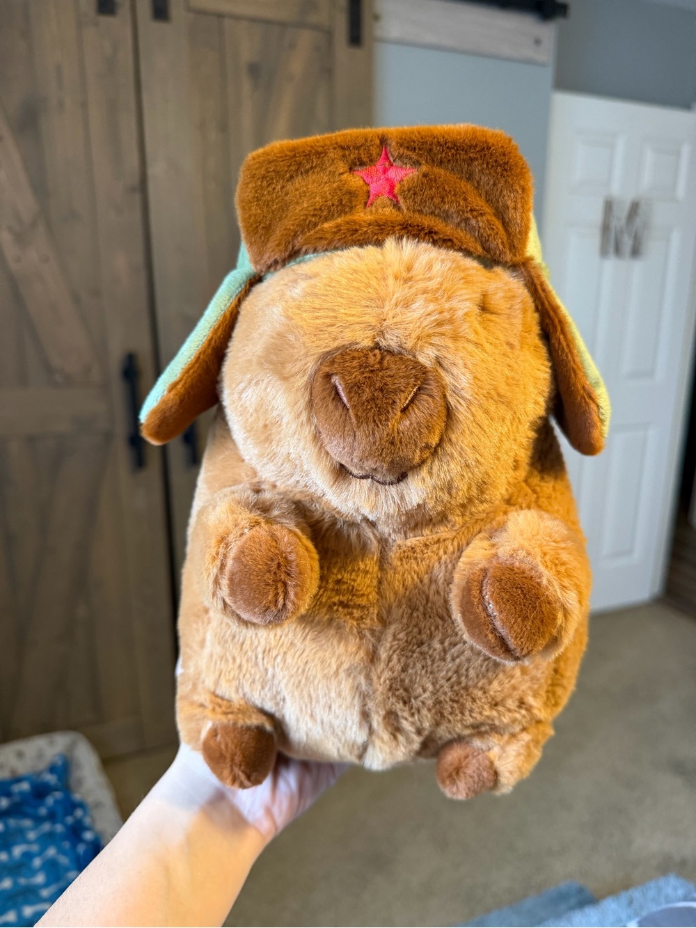 Capybara Plush with Hat